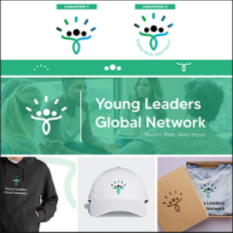 Young Leaders Global Network brand identity by Billson